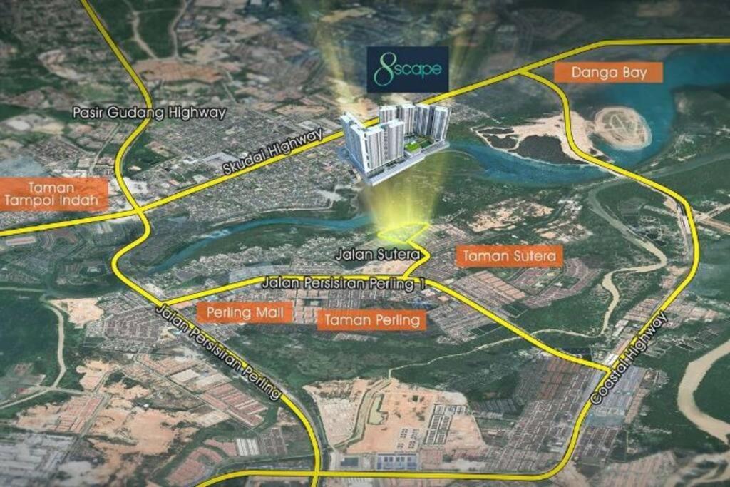 Homenest Jb City Poolview Suite By Cozy Home Johor Bahru Kültér fotó